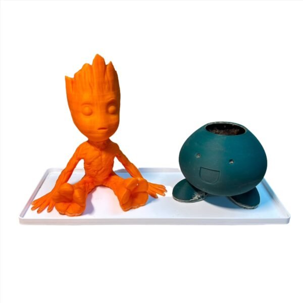 Groot and Oddish Planters Set with Saucer - Image 3