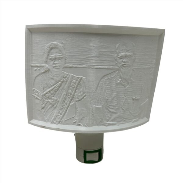Lithophane Night Lamp with Personalized Photo - Image 3