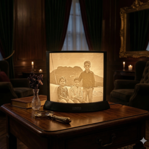 Lithophane Lamp with Personalized Photo