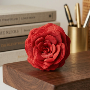 3D Printed Rose