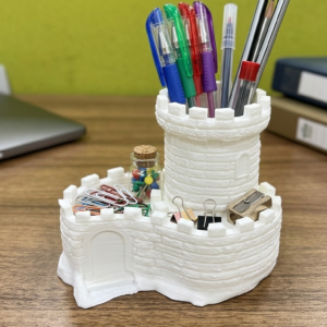 Multipurpose Castle Planter/Tower Planter and Pen Holder