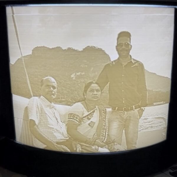 Lithophane Lamp with Personalized Photo