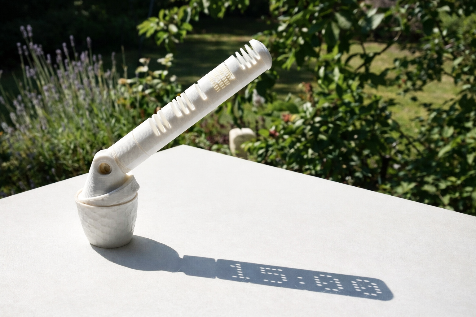 3D Printed Sundial (Digital Shadow)