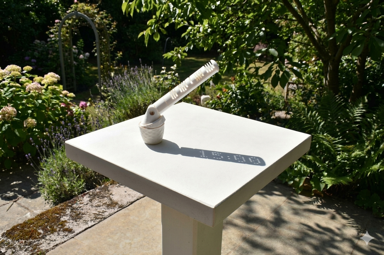 3D Printed Sundial (Digital Shadow) - Image 2